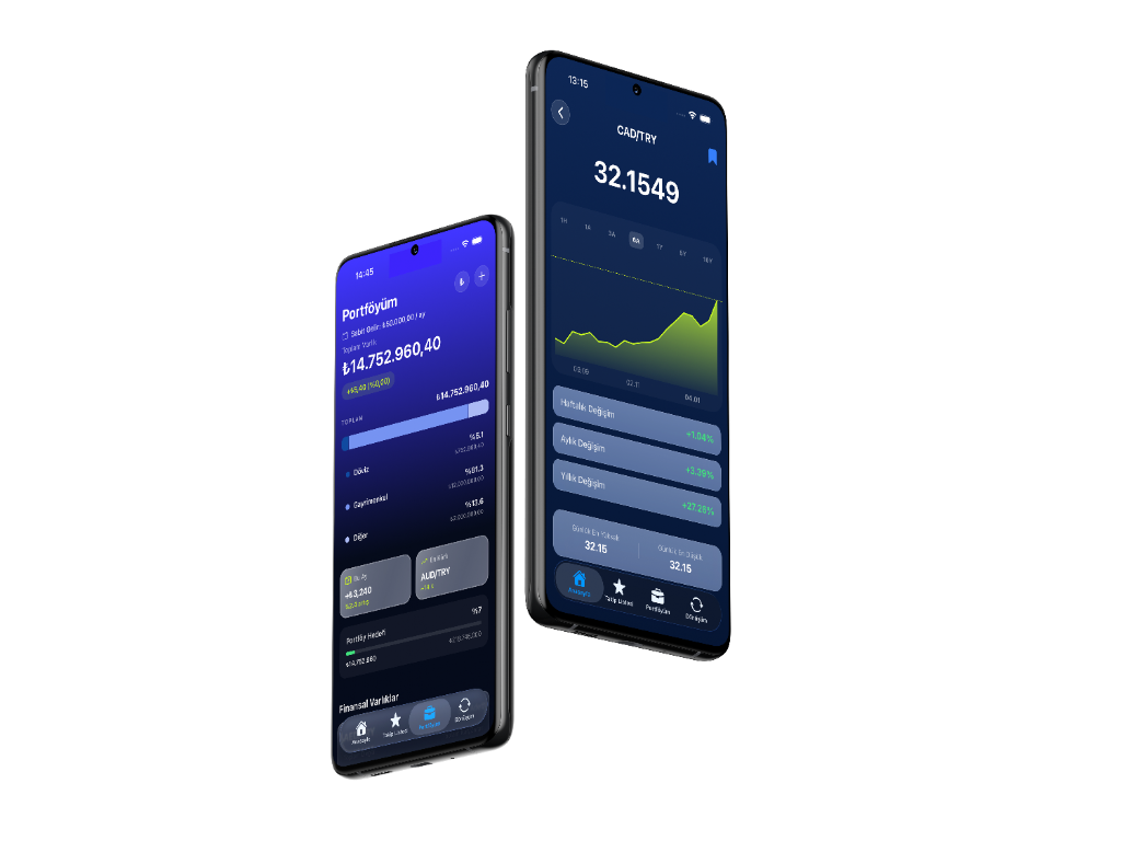 Varlık Sepeti Uygulama Görünümü